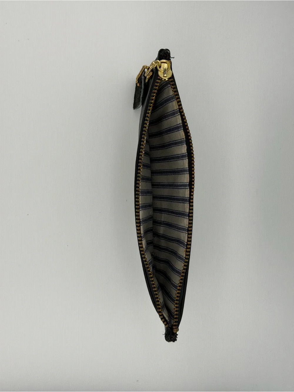 Rare Vintage 1980s Coach Ticking Stripe Skinny Case #7170